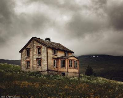 Заброшенные дома Скандинавии в необычном фотопроекте. Фото