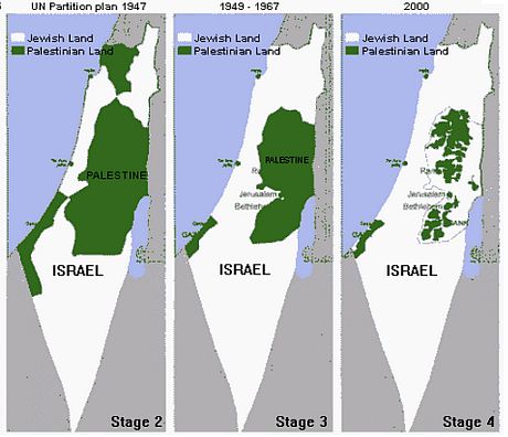 США и Израиль не поделили границы Палестины