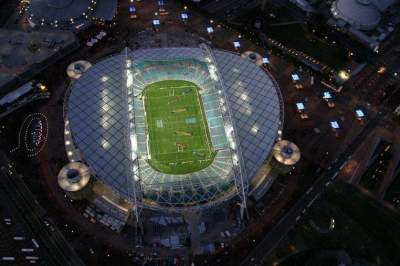 Самые красивые футбольные стадионы со всего мира. Фото