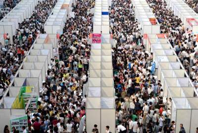 Снимки, доказывающие, насколько перенаселен Китай. Фото