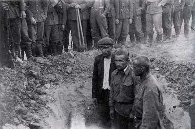 Немецкие и советские военнопленные в уникальных снимках. Фото