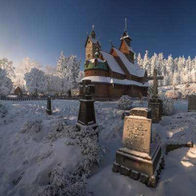 Польские Карпаты в невероятных пейзажах. Фото