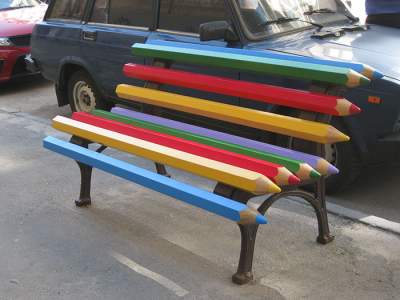 Прикольно: ТОП креативных скамеек со всего мира. Фото