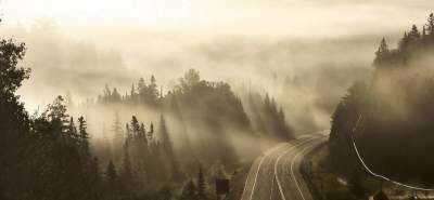 Волшебная осень: завораживающие фотографии туманного утра. Фото