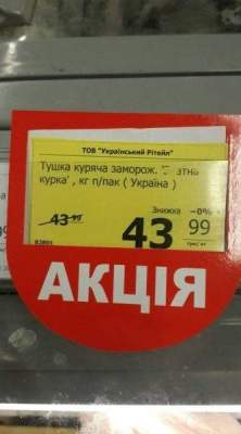 Выгода на лицо: украинцев развеселила «акция» в одном из супермаркетов