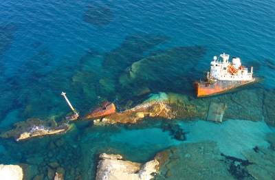 Как выглядят суда, потерпевшие кораблекрушение. Фото