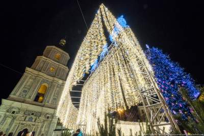 Как преобразился Киев к Новому году. Фото