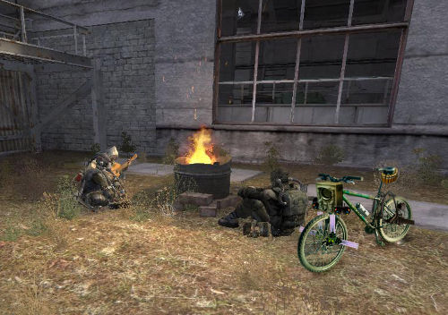 Конный патруль поймал в Чернобыле сталкеров на велосипедах