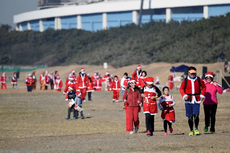 Праздничный забег Tokio Santa Run