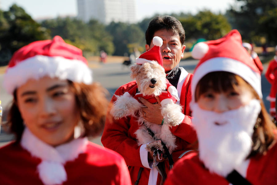 Праздничный забег Tokio Santa Run