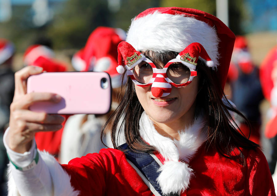 Праздничный забег Tokio Santa Run