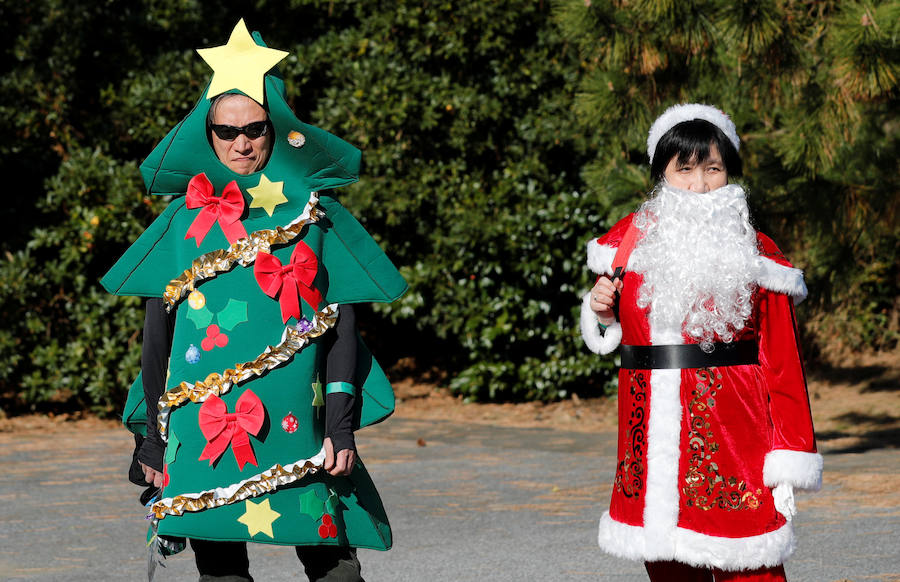 Праздничный забег Tokio Santa Run