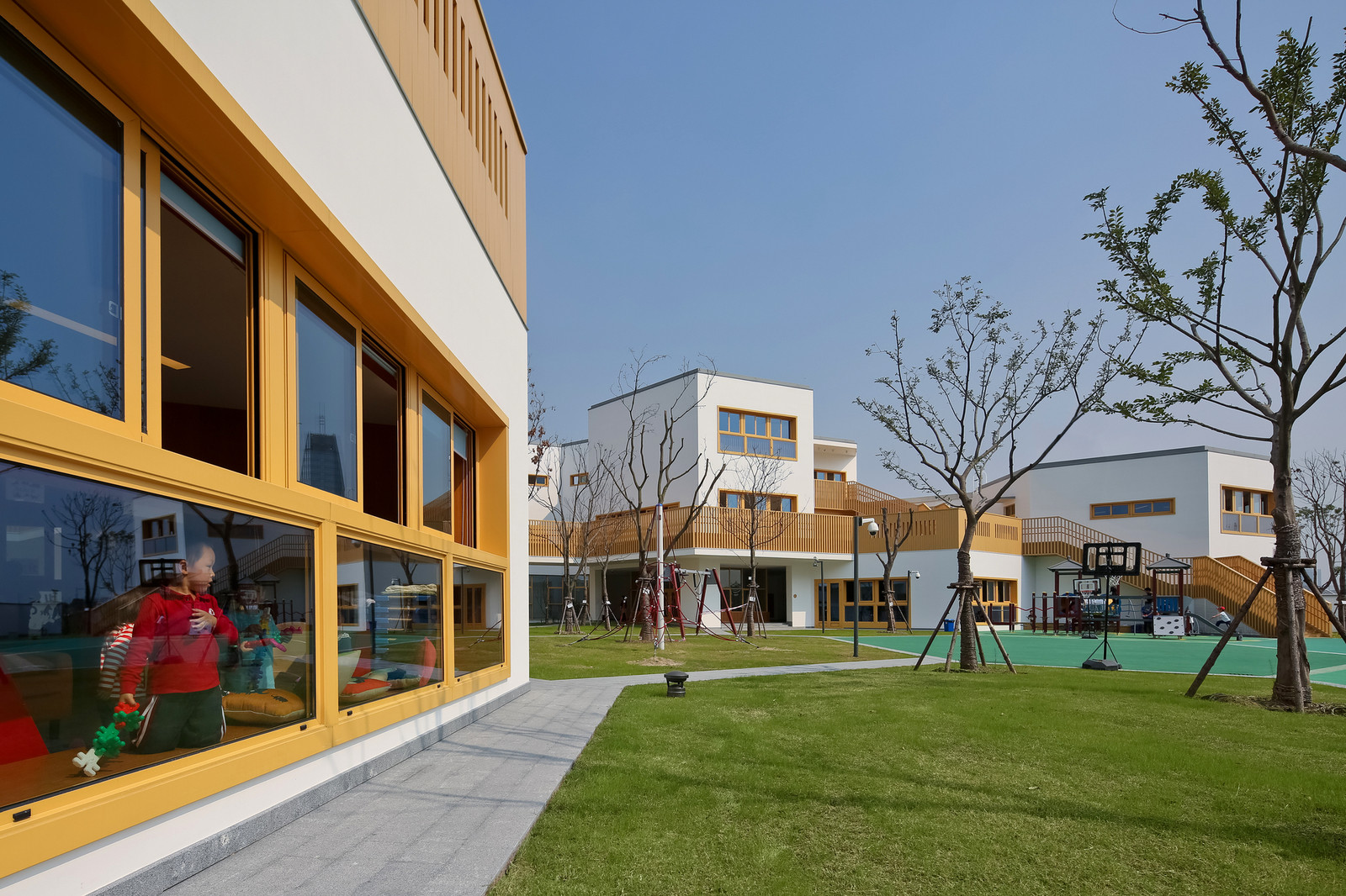 Детский сад при университете в Китае