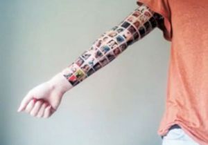 Татуировка голландки с фото 152 друзей из Facebook оказалась рекламой