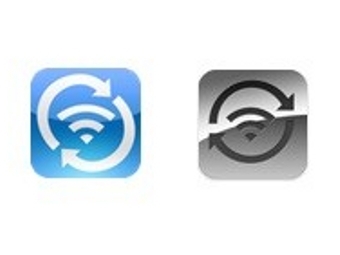 Иконка приложения Хьюза (слева) и Apple (справа)