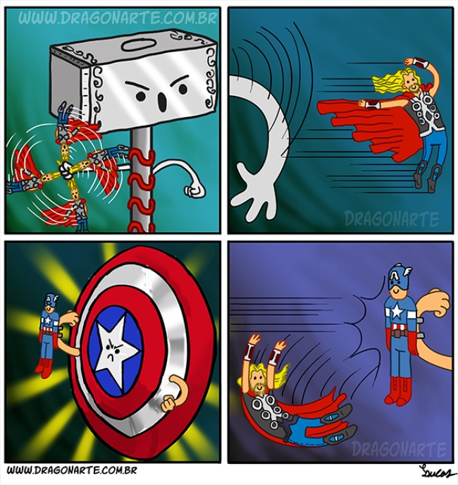 Примеры параллельной реальности в комиксах