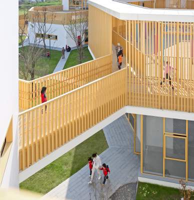 В Китае построили детский сад будущего. Фото