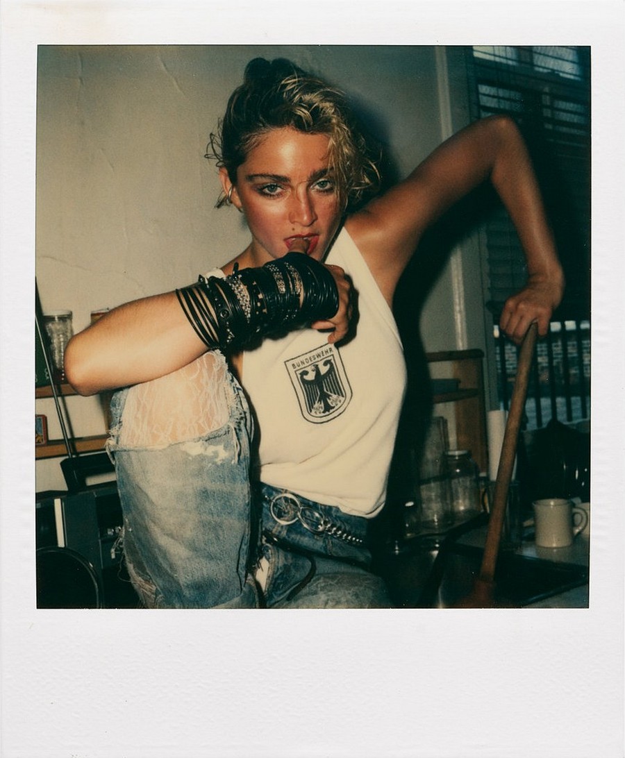 Мадонна на пороге славы в полароидных фотографиях 1983 года Ричарда Кормана 7