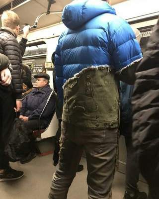 Забавные «персонажи», которых встречаются в киевском метро