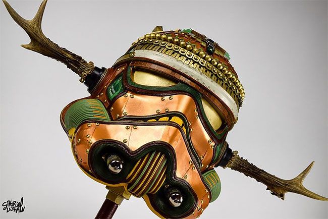 Шлемы Звездных Войн из сумок Louis Vuitton