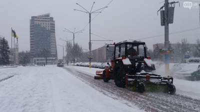 Снежная буря в Украине: впечатляющие снимки. Фото