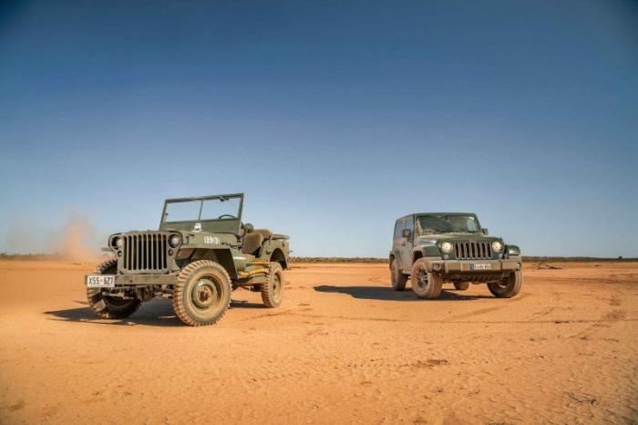 Jeep Wrangler в духе Willys