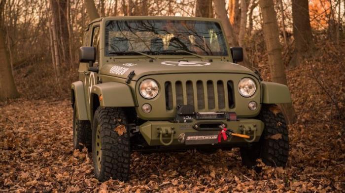 Jeep Wrangler в духе Willys