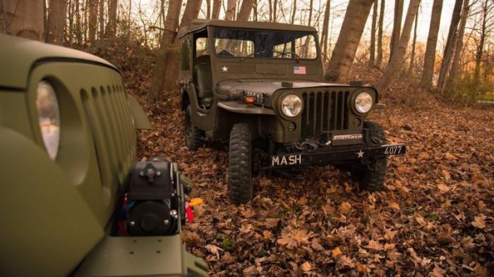 Jeep Wrangler в духе Willys