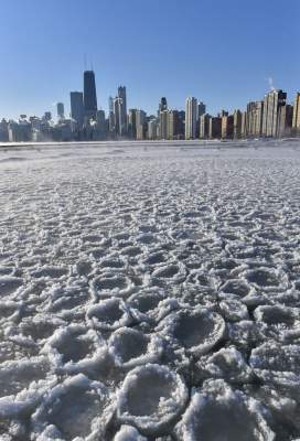 Зима в США и Канаде: шокирующие воображение снимки. Фото