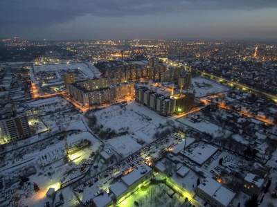 Зрелищные снимки Житомира с высоты птичьего полета. Фото