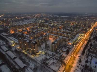 Зрелищные снимки Житомира с высоты птичьего полета. Фото