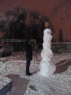 Самые веселые снеговики со всей Украины
