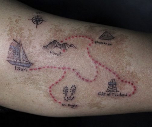 Татуировки, скрывающие родимые пятна