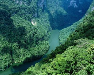 Экзотичная Мексика в удивительных пейзажах. Фото