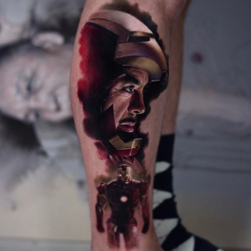 Невероятные портретные татуировки от польского художника