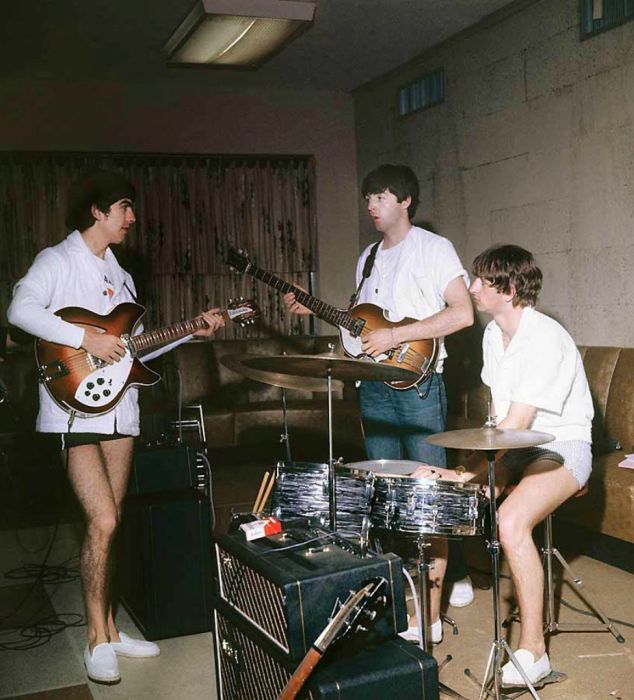 Редкие фотографии группы The Beatles