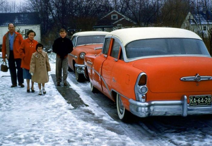 Цветные фотографии Америки 50-х годов