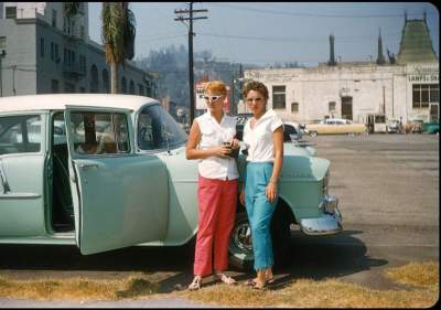 США 1950-х в уникальных цветных снимках. Фото	