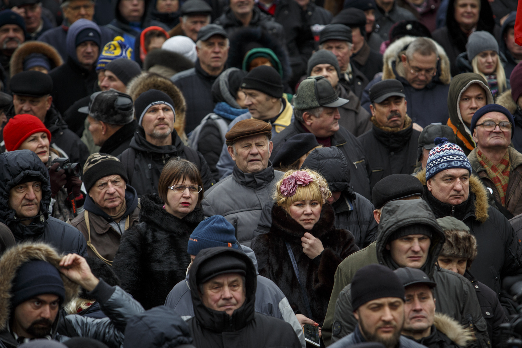 В центре Киева прошел первый в новом году митинг Саакашвили (Фото)