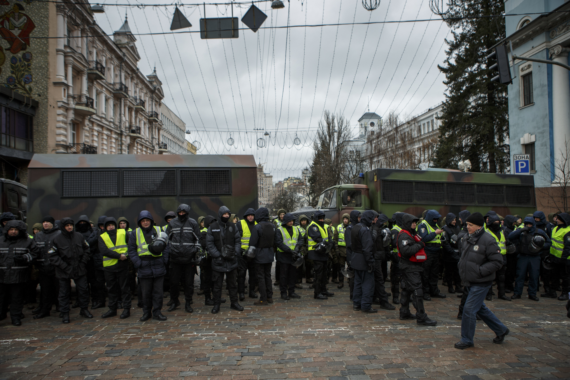 В центре Киева прошел первый в новом году митинг Саакашвили (Фото)