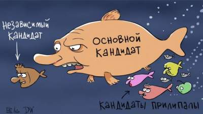 В Сети появилась новая меткая карикатура на выборы в России