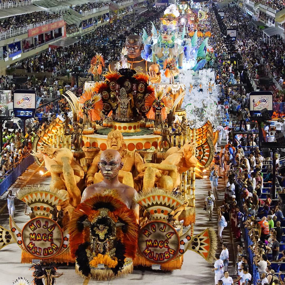 Karnaval V Rio De Zhanejro 2018 Foto