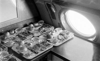Так выглядел первый класс в советских самолетах. Фото