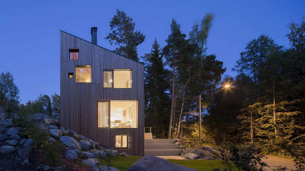 Дом на полуострове недалеко от финской столицы