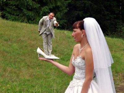 Свежая подборка эпичных свадебных фоток