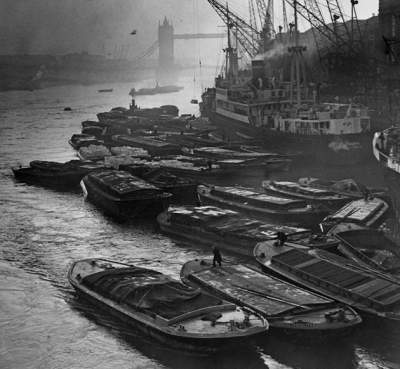 Туманный Лондон в снимках начала ХХ века. Фото