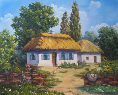 Так выглядели украинские села несколько веков назад. Фото
