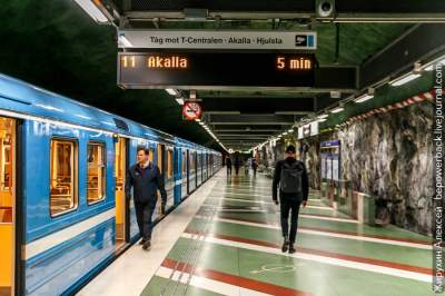 Так выглядит самое красивое в мире метро. Фото