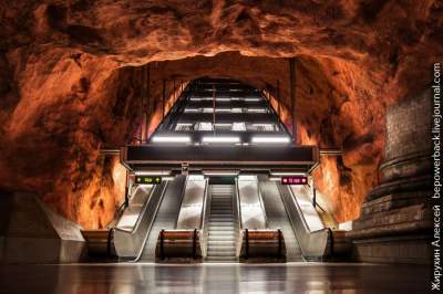 Так выглядит самое красивое в мире метро. Фото