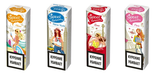 В России запустили шокирующую рекламу сигарет, привлекающую девочек-подростков